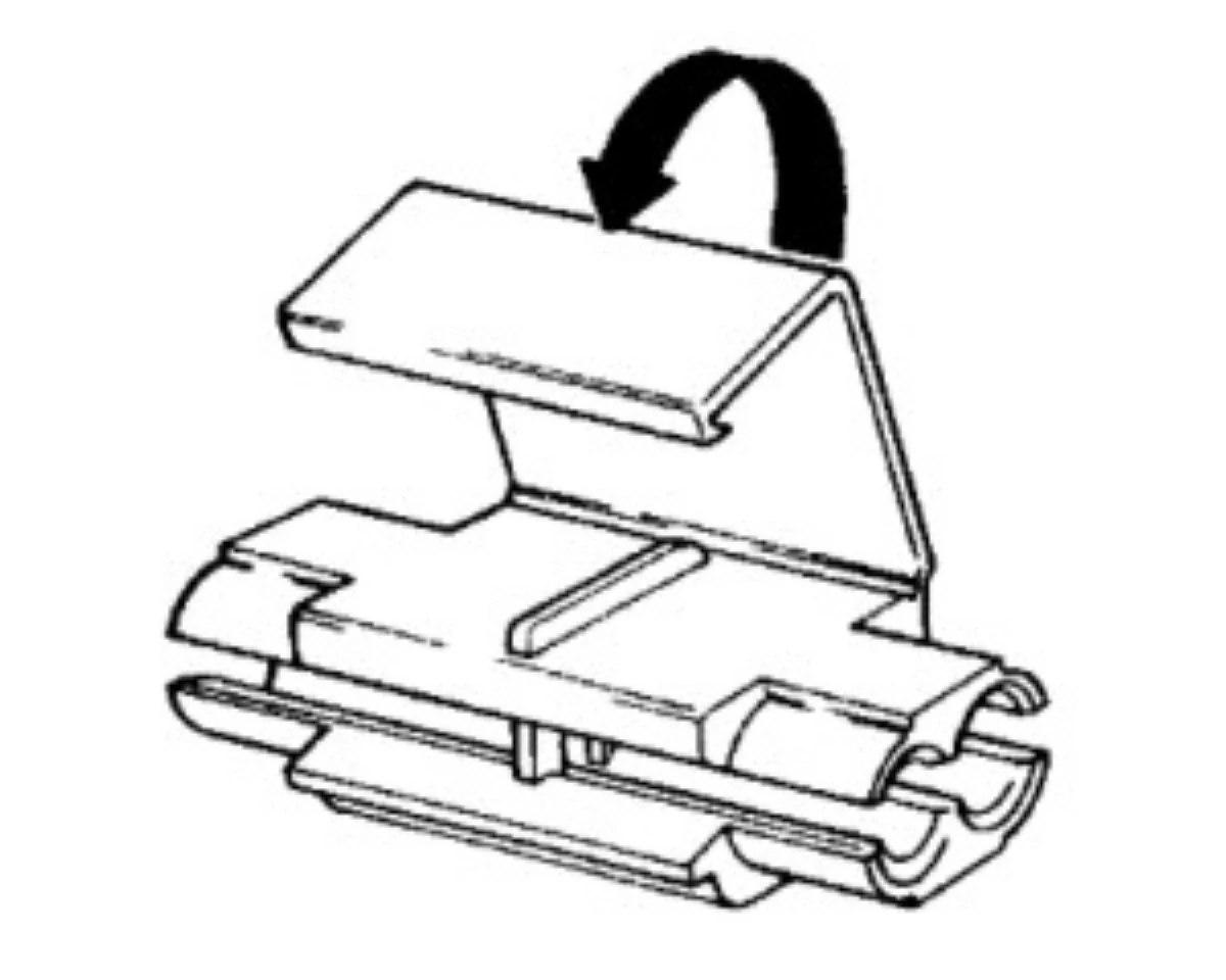 Kábel toldó | 0,25 - 1,0 mm2 kábelhez | piros