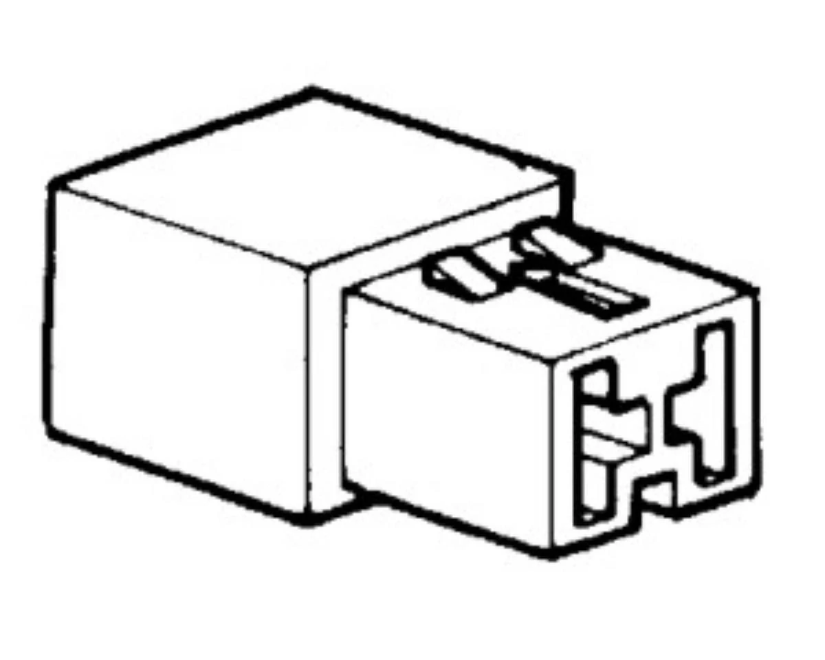 Kábelvég szigetelőház | 2 pólusú | 6,3 mm | BP1117-hez