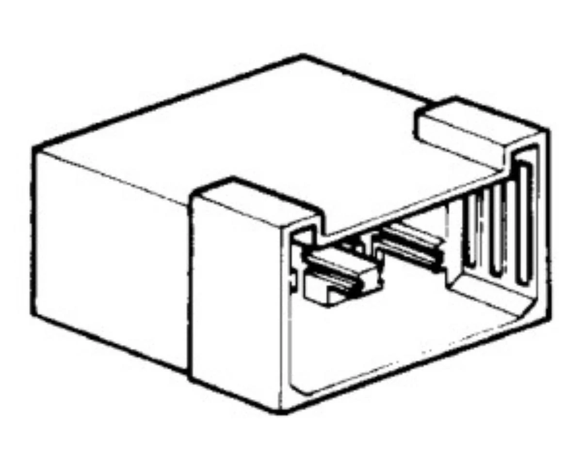 Kábelvég szigetelőház | 6 pólusú | 6,3 mm | BP1121-hez
