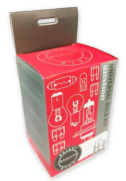 Tartalék izzókészlet | 12V H4