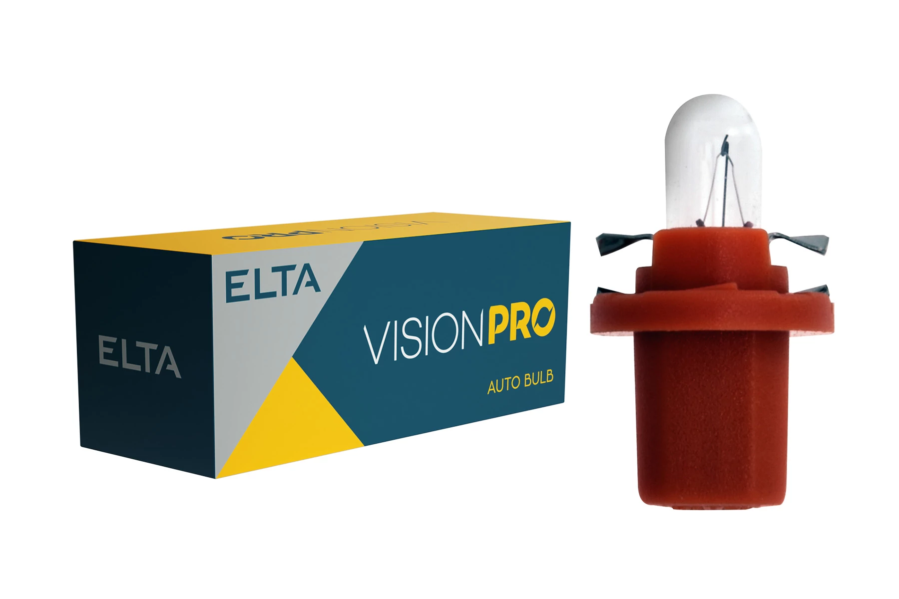 Elta VisionPro | izzó | 12V 1.5W B8.5D | világosbarna foglalat