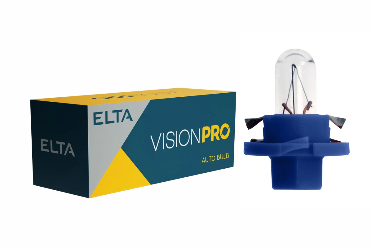 Elta VisionPro | izzó | 12V 1.8W B8.4d | kék foglalat