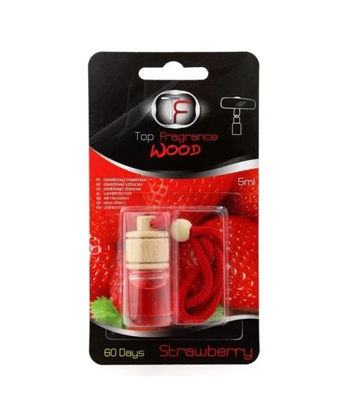 Top fragrance wood | 5 ml üvegcse illatosító | eper