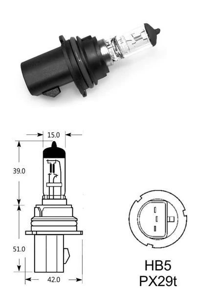 Narva | izzó | 12V 100/80W PX29t HB5 | rali izzó