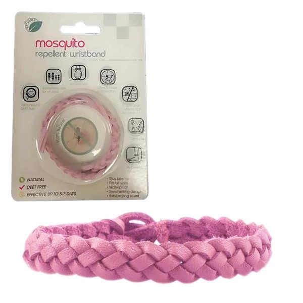 Szúnyogriasztó karpánt | rózsaszín