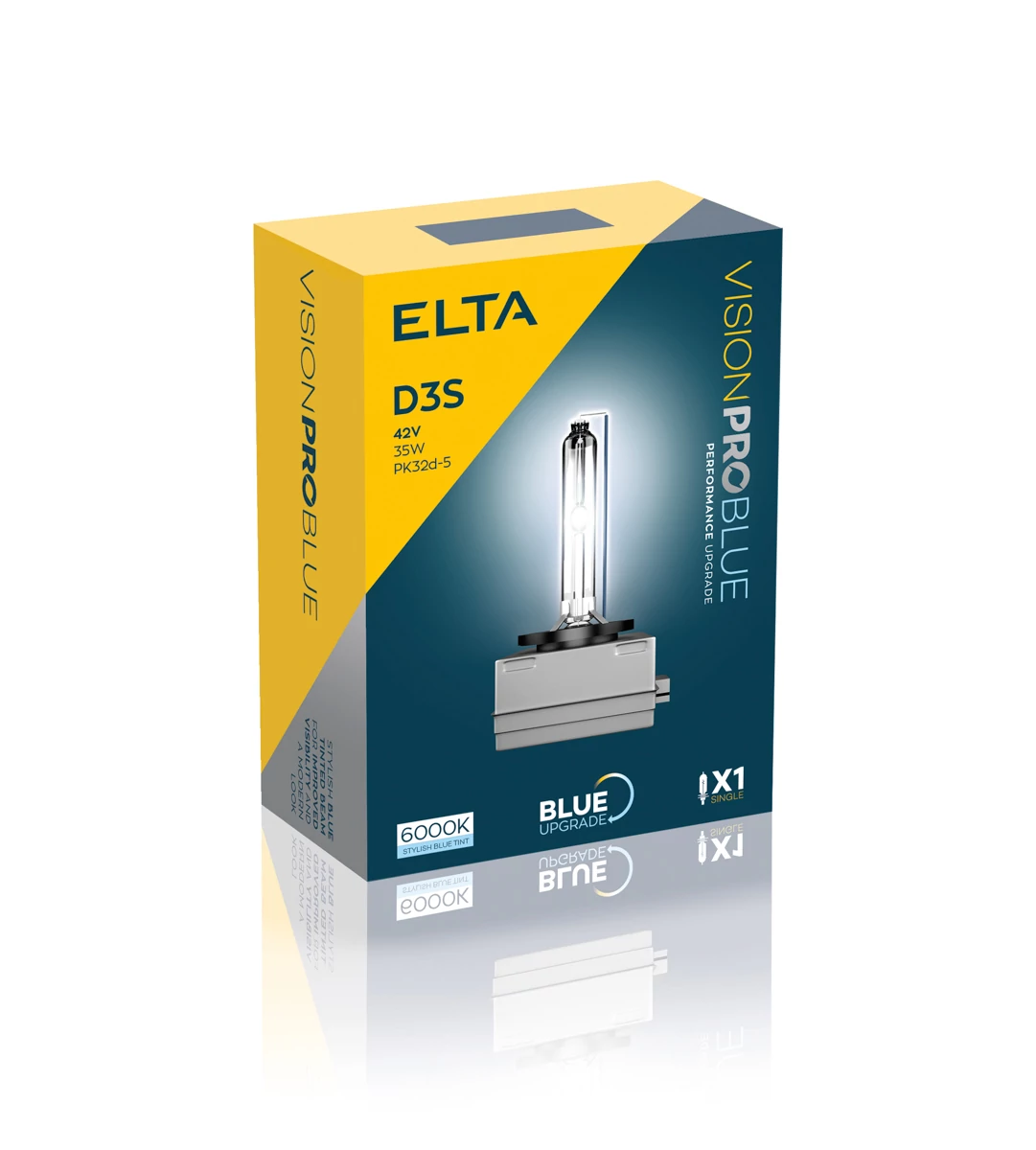 Elta VisionPro | xenon lámpa | 42V 35W PK32 d-5 | 6000K | D3S
