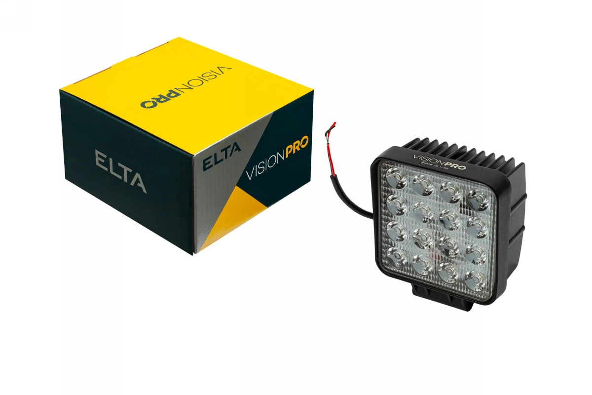 Elta VisionPro | munkalámpa | 16 LED | 3W/48W | 10-30V