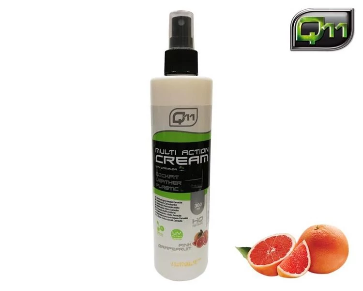 Q11 | műszerfalápoló-tisztító és felújító | grapefruit | 300 ml