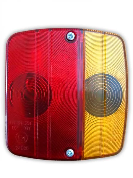 Utánfutó lámpa | négyfunkciós | rendszámtábla világítással | izzókkal