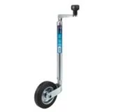 Utánfutó orrkerék | komplett | 160 mm 80 kg | csapágyazott tekerővel
