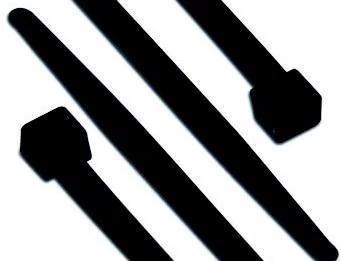 Kábelkötegelő | 7,6x450mm | fekete | 100-as csomag