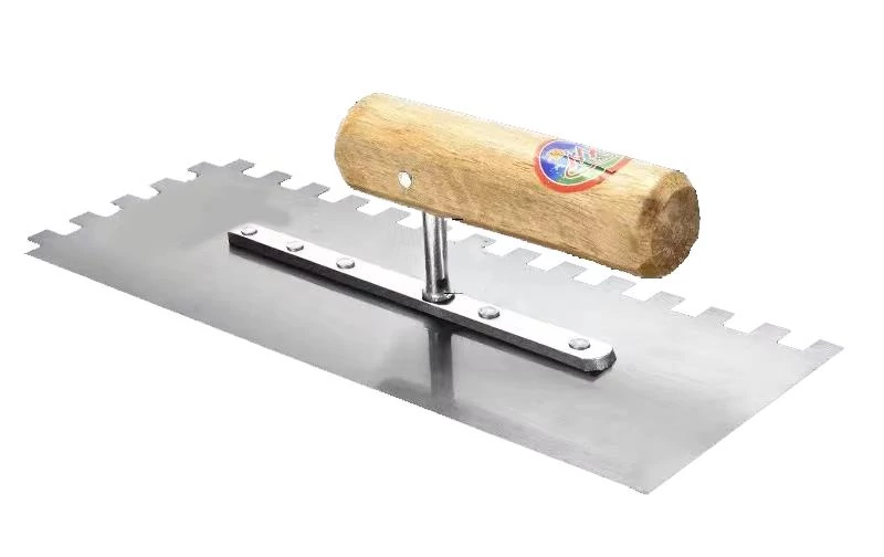 Fogazott acél simító | műanyag fogóval | 280 x 120 mm | 353 g