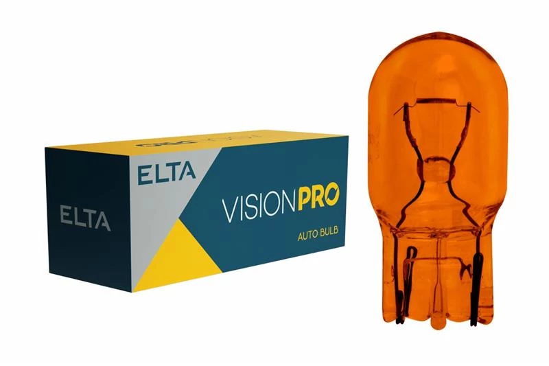Elta VisionPro | izzó | 12V 21W W3x16d T20 | sárga
