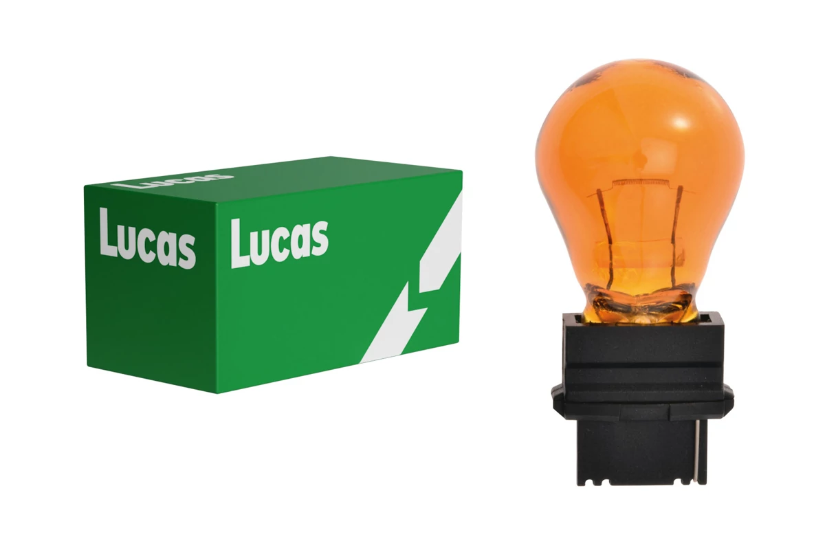 Lucas | izzó | 12V 27W W2,5x16d | sárga