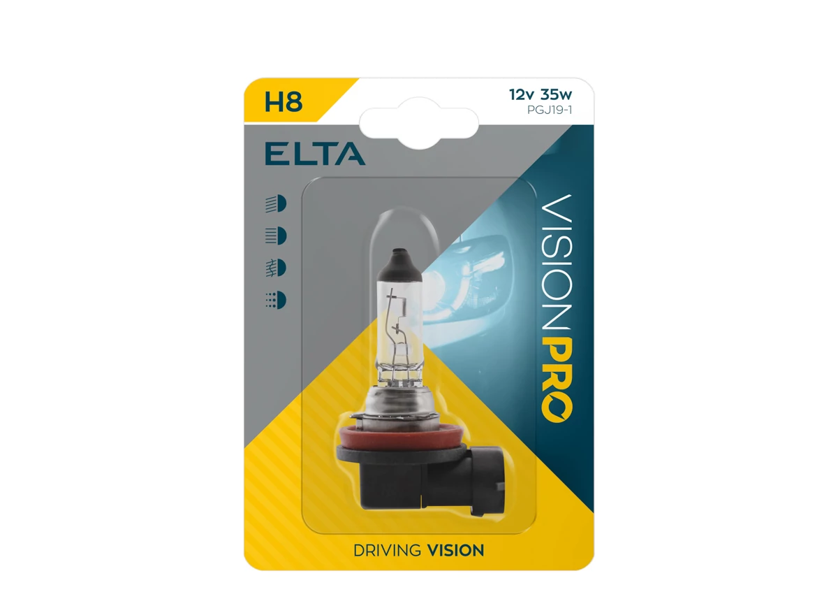 Elta VisionPro | izzó | 12V 35W PGJ19-1 H8 | 1 darabos bliszter