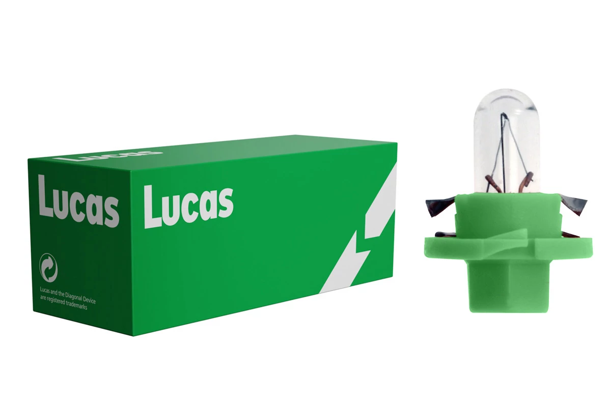 Lucas | izzó | 12V 2W BX8,4d