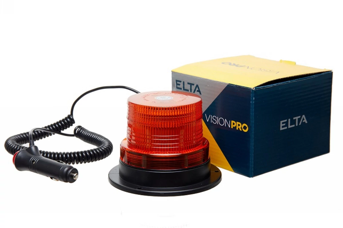 Elta VisionPro | LED forgóvillogó | 40 SMD | 12/24V | mágnestalpas