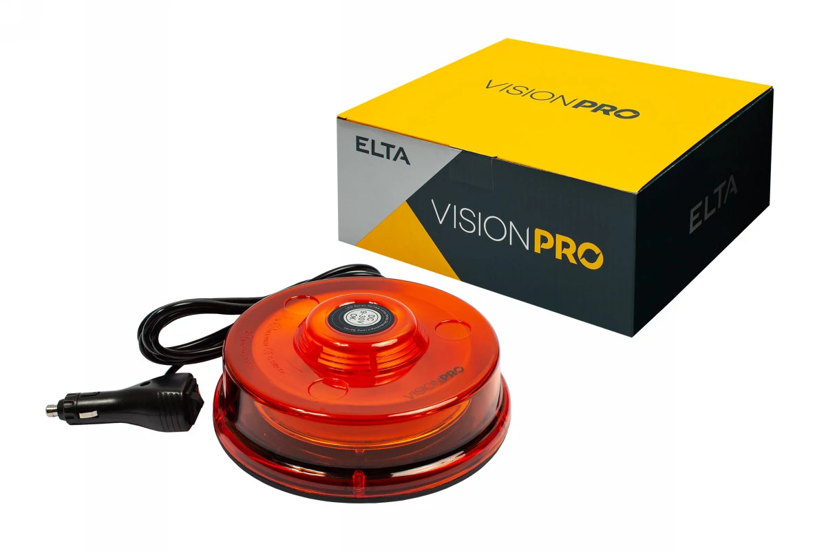 Elta VisionPro | LED forgóvillogó | 48 SMD | 12/24V | 24W | mágnestalpas
