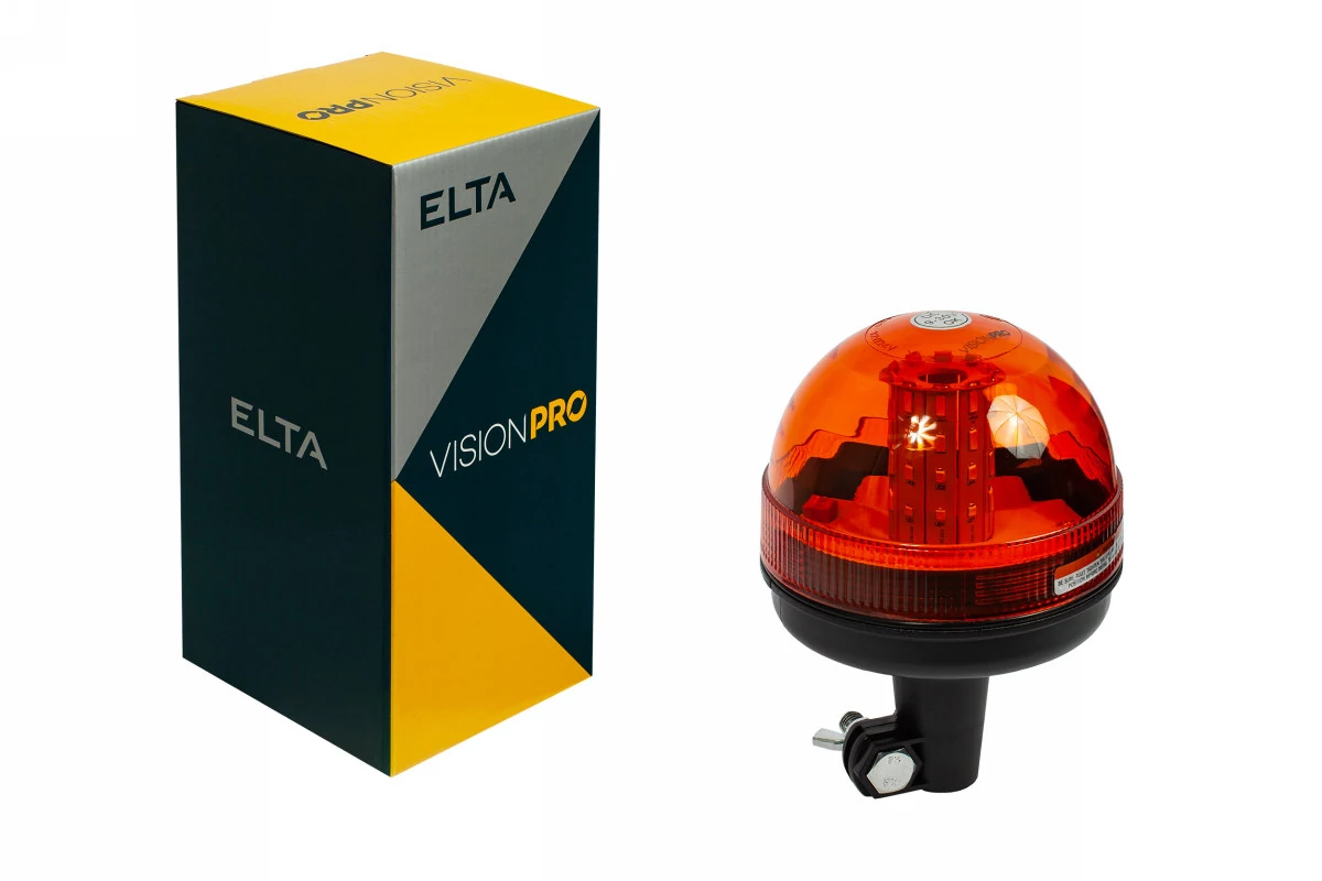 Elta VisionPro | LED forgóvillogó | 40 SMD | 12/24V | csőre szerelhető, hajlítható