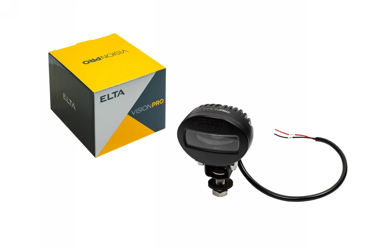 Elta VisionPro | targonca és emelőgép munkalámpa | 2 LED | 3W/6W | 9-80V | piros