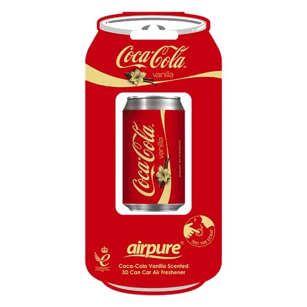 Coke Vanilla | 3D üdítős palack autó illatosító