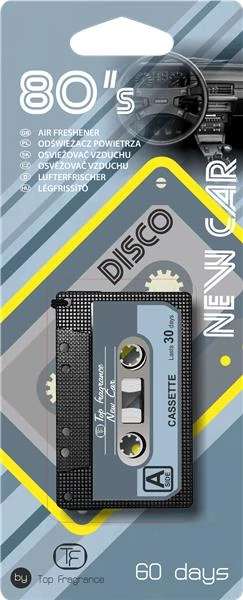 Autós légfrissítő | retro kazetta | új autó illat