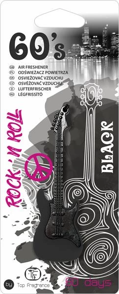 Autós légfrissítő | gitár | black illat