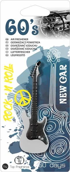 Autós légfrissítő | gitár | új autó illat
