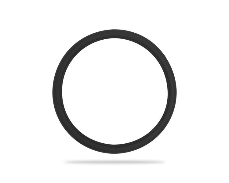 Kormányvédő | PVC bőr | fekete | 45 cm