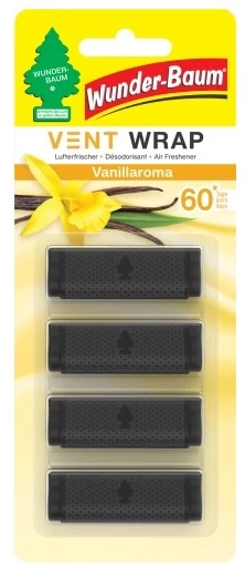 Wunderbaum | wrap | vanillaroma | 4 darabos csomag