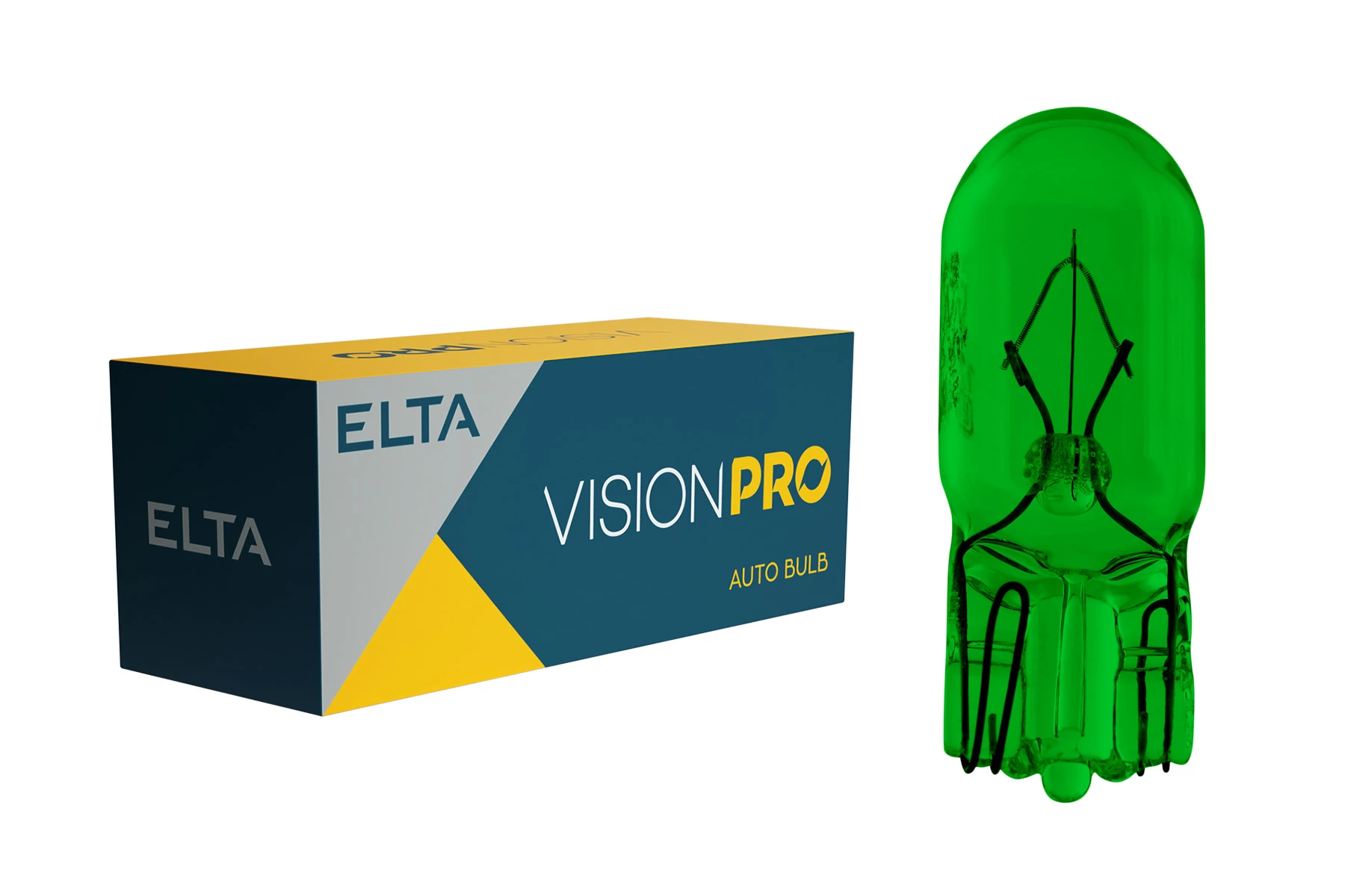 Elta VisionPro | izzó | 12V 5W W2,1x9,5d | zöld