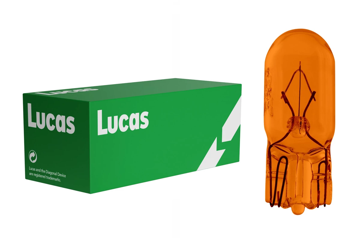 Lucas | izzó | 12V 5W W2,1x9,5d WY5W | sárga