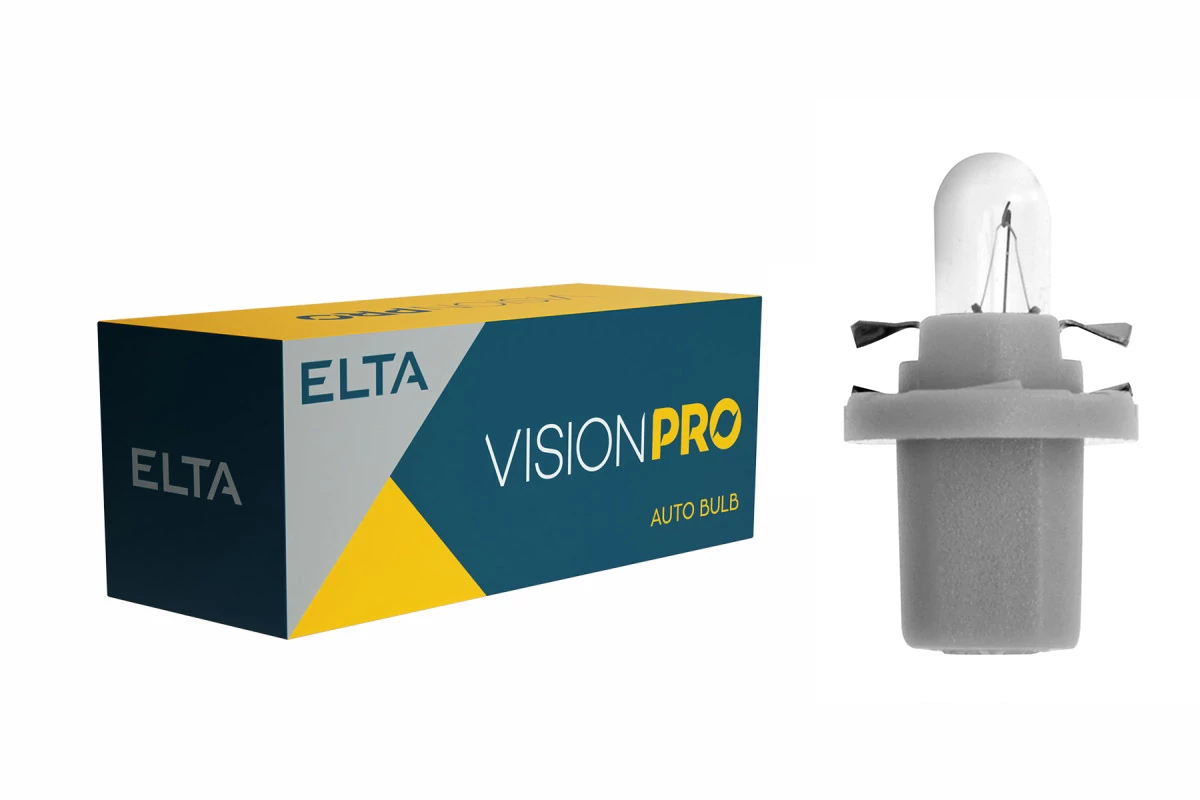 Elta VisionPro | izzó | 24V 1,2W B8,5d | szürke foglalat