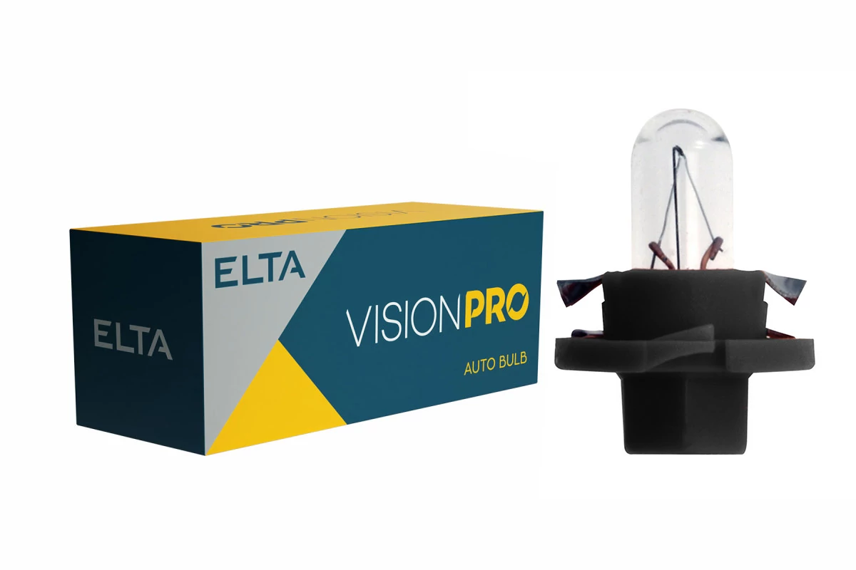 Elta VisionPro | izzó | 24V 1,2W BX8,4d | fekete foglalat