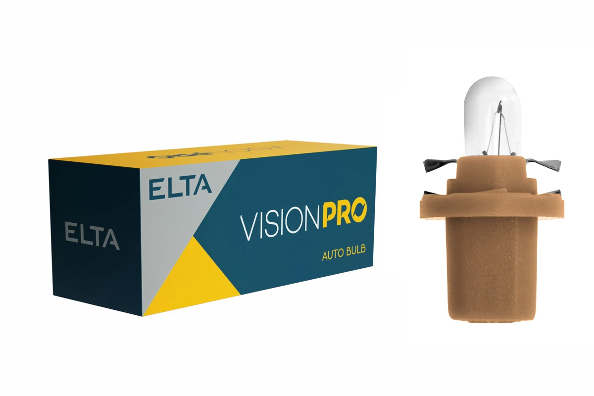 Elta VisionPro | izzó | 24V 1,2W Bx8,5d barna foglalat