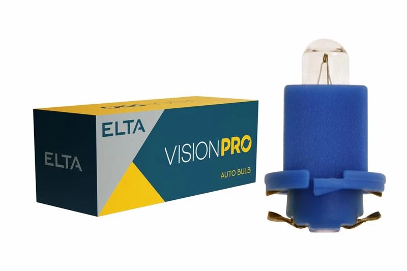 Elta VisionPro | izzó | 24V 1.2W BAX | kék üveg | kék foglalat
