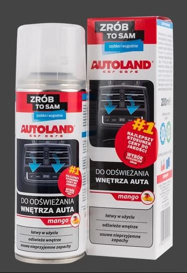 Autoland | légkondicionáló és szellőző tisztító aerosol | mangó illat | 200ml
