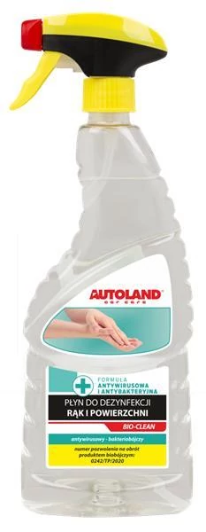 Autoland | univerzális kéz - és felülettisztító folyadék | 750ml | szórófejes