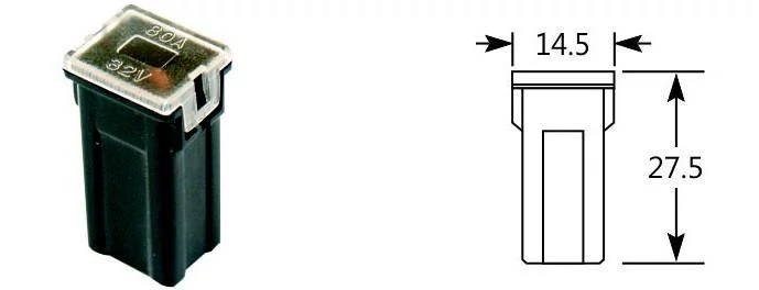 Biztosíték | japán | sarus | jcase | 70 amper
