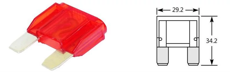 Biztosíték | maxi késes | 20 amper