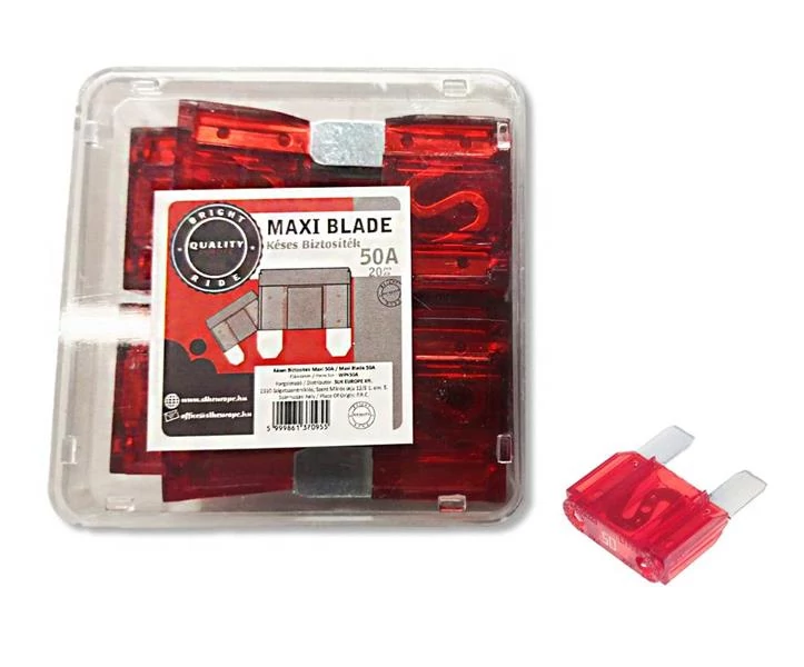 Biztosíték | maxi késes | 50 amper
