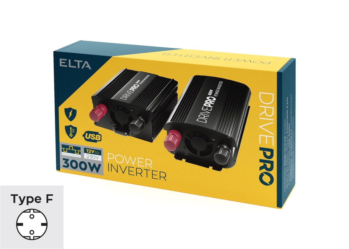 Elta DrivePro | inverter | 12V/230V | 300W | F