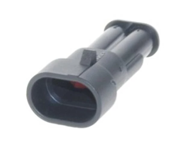 Csatlakozó | vízmentes | 2 eres kábelhez | 1,5 mm2 vastag kábelhez | anya