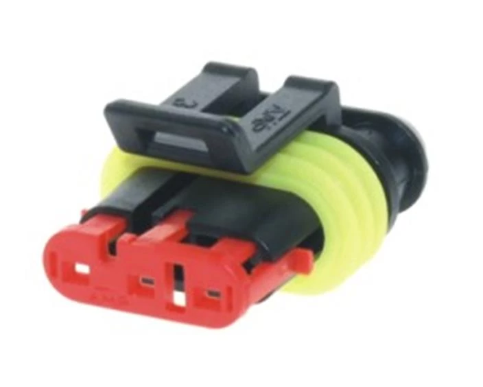 Csatlakozó | vízmentes | 3 eres kábelhez | 1,5 mm2 vastag kábelhez | apa