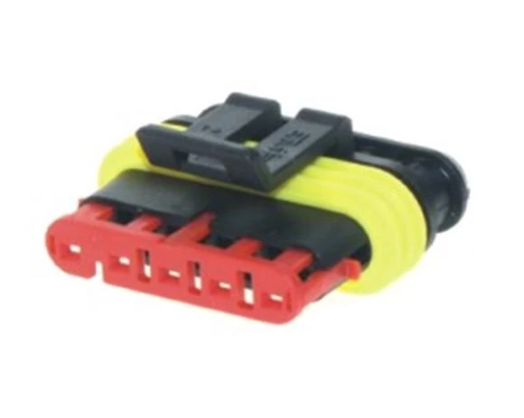 Csatlakozó | vízmentes | 5 eres kábelhez | 1,5 mm2 vastag kábelhez | apa