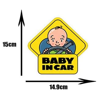 Baby on Board matrica | 15 x 14,9 cm