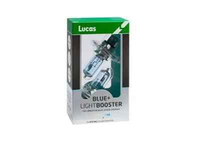 Lucas | izzó | 12V 60/55W P43t H4 | +120% emelt fényerő | 2 darabos csomag
