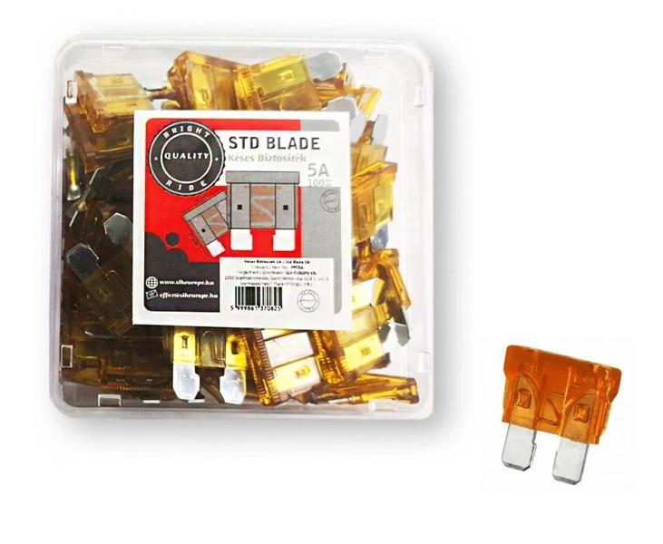 Biztosíték | normál késes | 5 amper