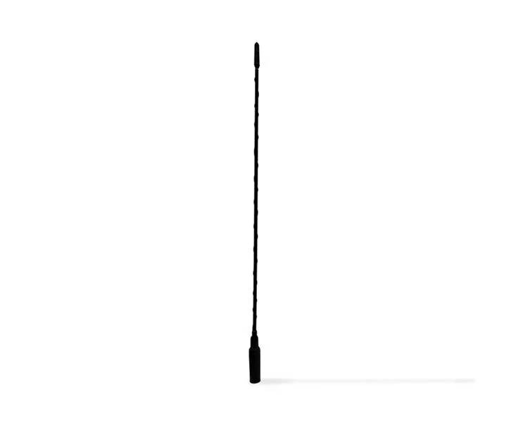 Antennaszár| 41 cm | alumínium | 4 adapter