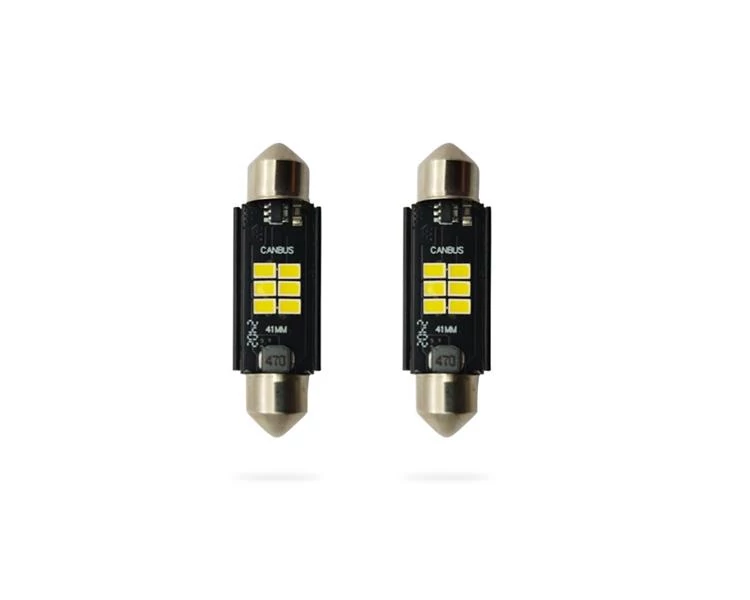 Izzó | 12V SV8,5-8 | 11x41 mm | LED | 2 darabos csomag | canbus